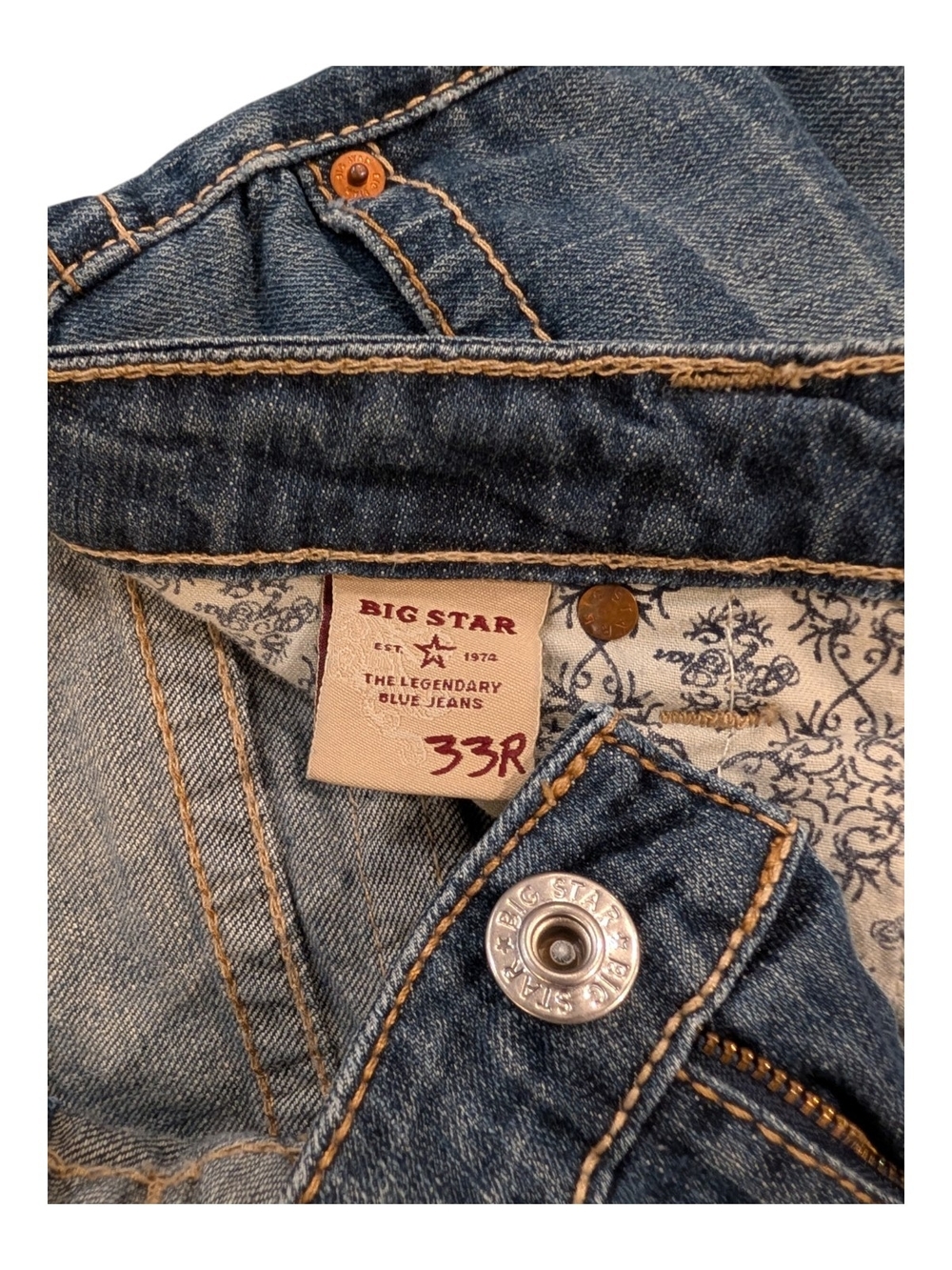 Big Star Women's Bootcut Jeans in Medium Blue - Picture 5 of 8